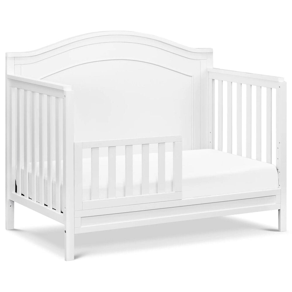 DaVinci Charlie 4-In-1 Convertible Crib and 3-Drawer Dresser in White, , large