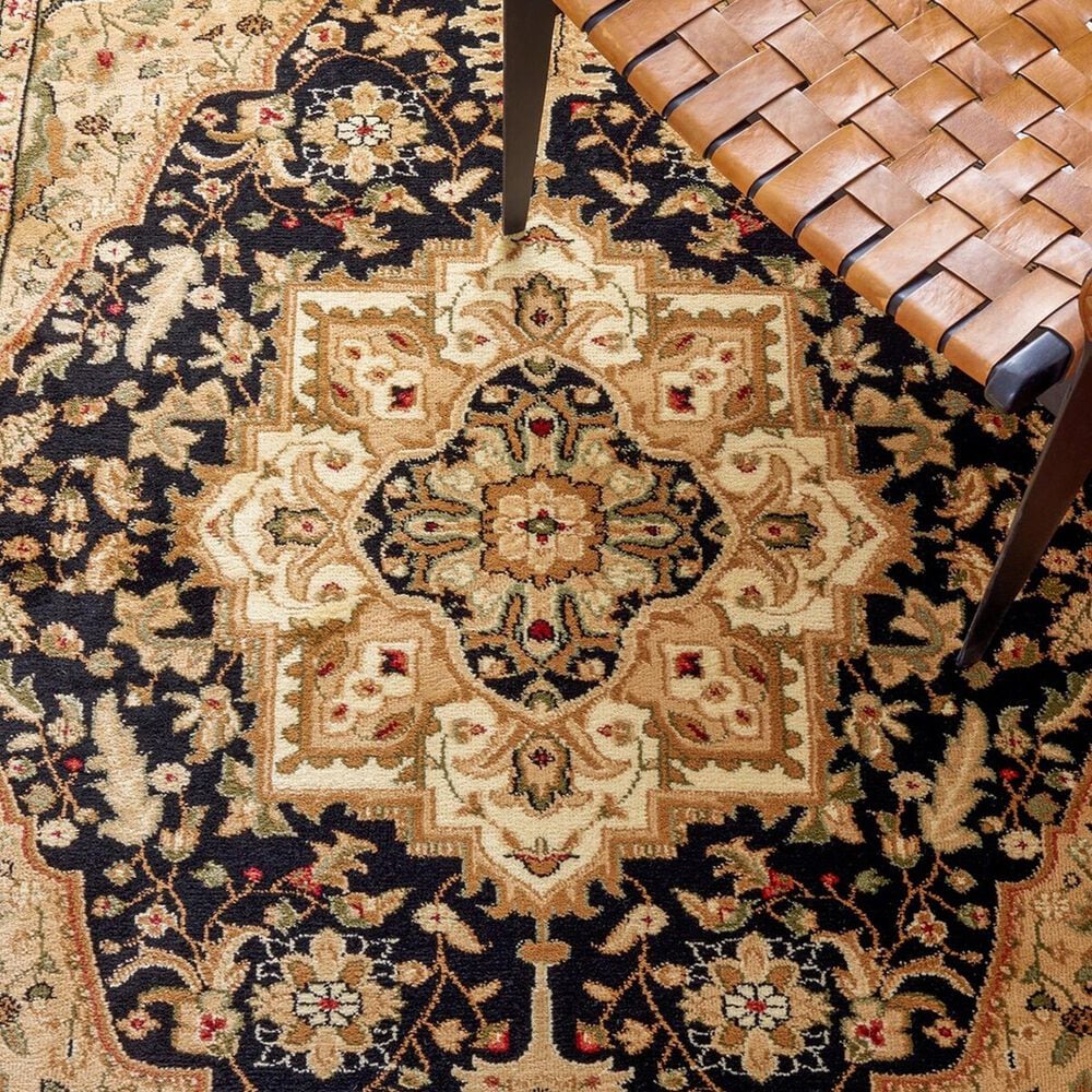 Safavieh Lyndhurst LNH330 8&#39; x 10&#39; Black and Red Area Rug, , large