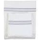 Ann Gish Art Of Home 4-Piece California King Hem Stripe Sheet Set In White Grey, , large