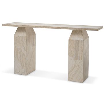 Eichholtz Tarragona Console Table in Travertine, , large