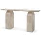 EICHHOLTZ Tarragona Console Table in Travertine, , large