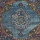 Oriental Weavers Andorra Blue 7"10" Round Area Rug, , large