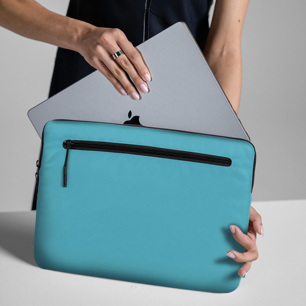 Incase Compact Sleeve with Flight Nylon for 14&quot; MacBook Pro in Blue Lagoon, , large