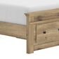 Ashley Makidern Queen Storage Bed with Two Drawers in Tan, , large