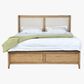Cedar and Sage Belgium Queen Panel Bed in Sandrift, , large