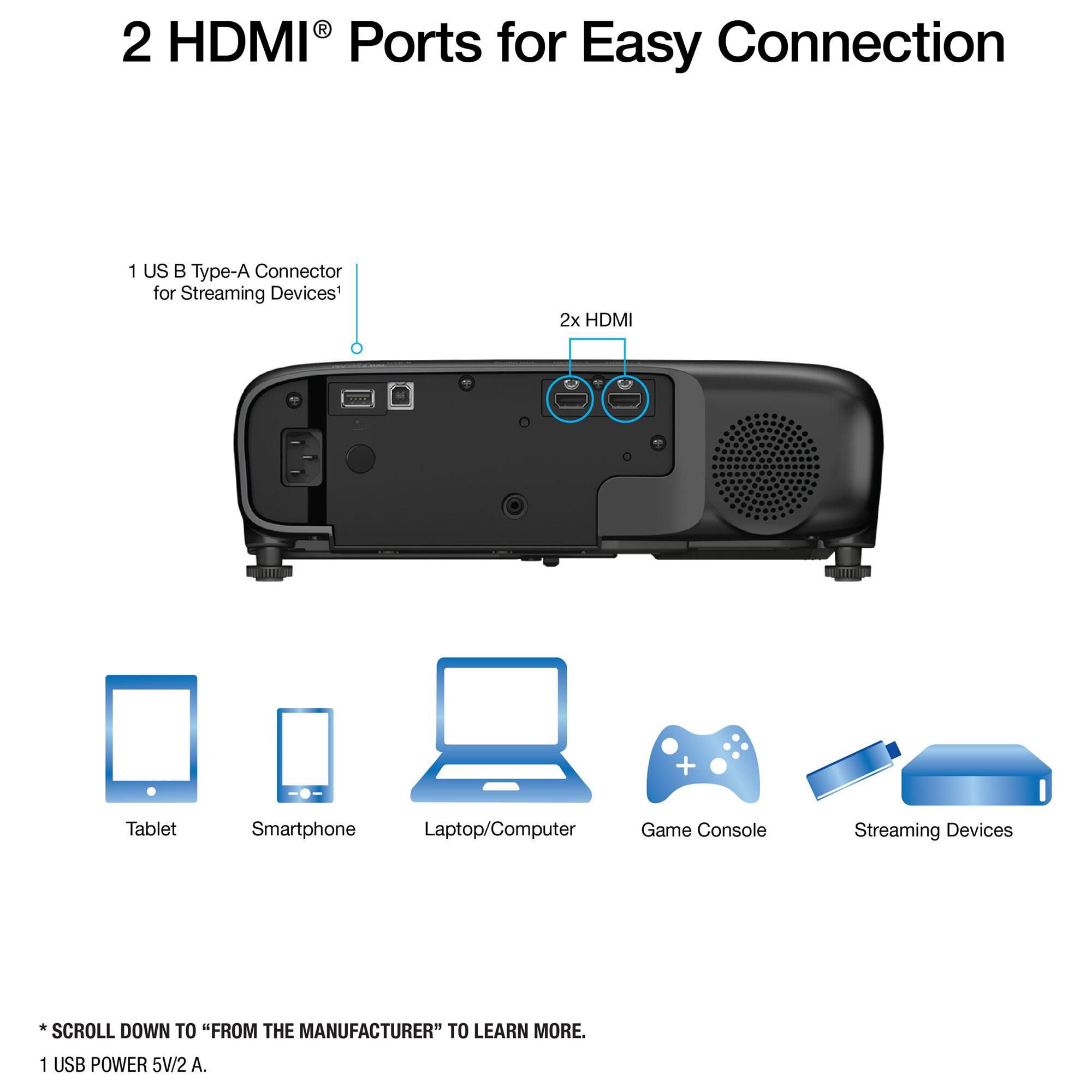 Epson Pro EX9270 Wireless Full HD 1080p 3LCD Projector