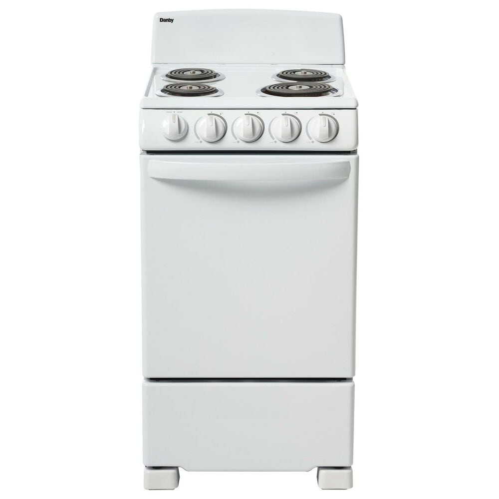 Danby 20" Freestanding Electric Range in White, , large