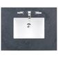 James Martin Vanities Brittany 36" Single Bathroom Vanity in Saddle Brown with 3 cm Charcoal Soapstone Quartz Top and Rectangular Sink, , large