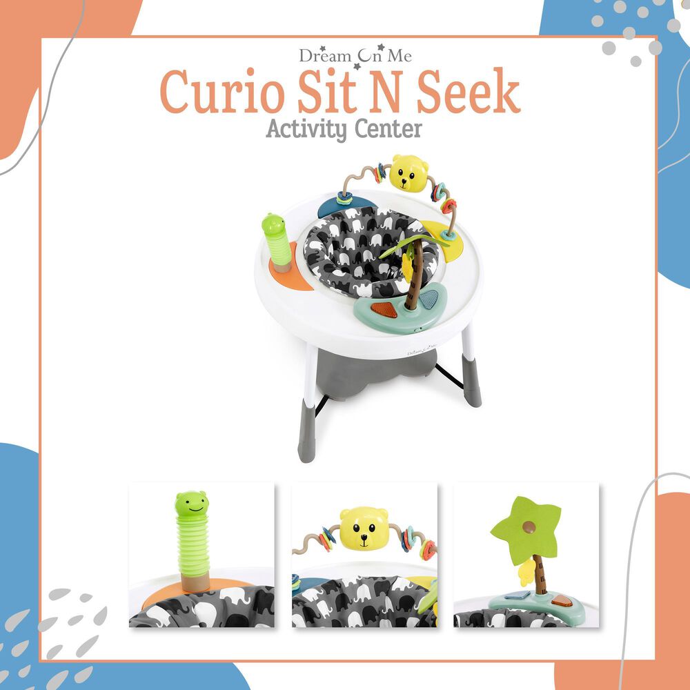 Evolur Sit N Seek Activity Center in Gray, , large