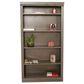 Cal-Baja Furniture DZ 60" Bookcase in Wash Gray, , large