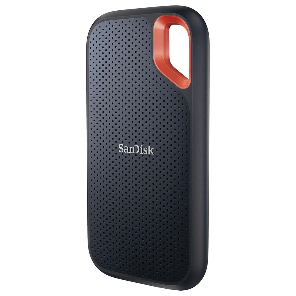 Sandisk 500GB Extreme Portable SSD V2 External Hard Drive in Black, , large