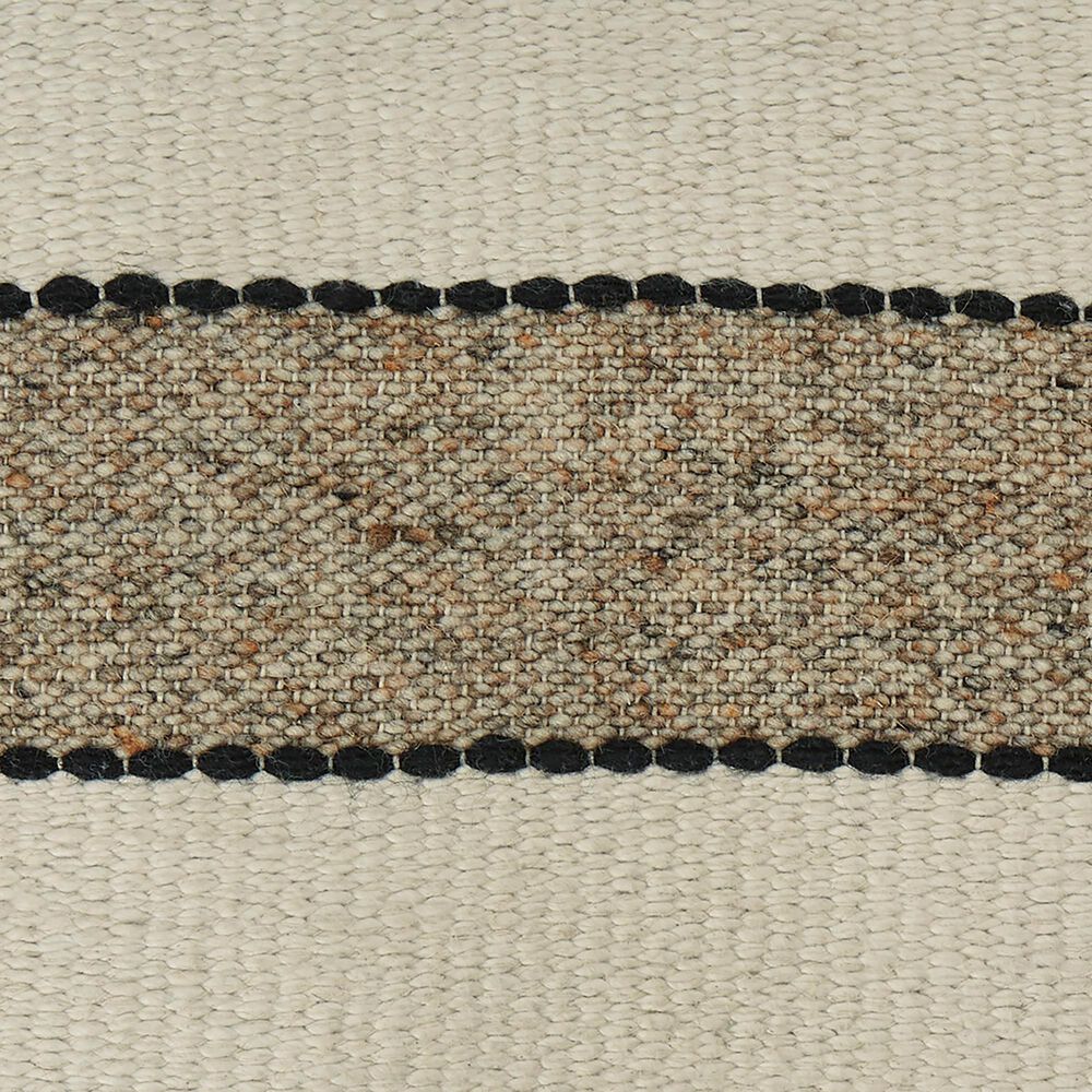 Ashley Rueford 20&quot; Square Throw Pillow in Brown, Black and Natural, , large