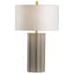 Wildwood Doric Table Lamp in Green and Brass, , large
