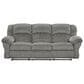 Arapahoe Home Manual Reclining Sofa in Allure Grey, , large