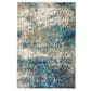 Oriental Weavers Venice Rimini 6"7" x 9"2" Blue and Beige Area Rug, , large