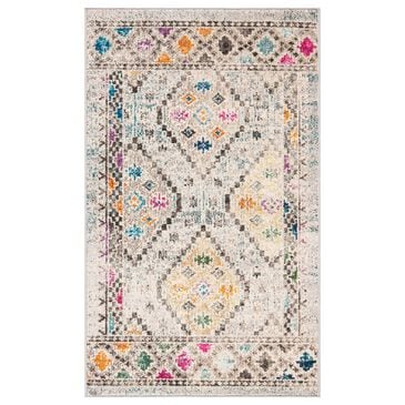 Safavieh Madison MAD418F 2"2" x 4" Grey and Yellow Scatter Rug, , large