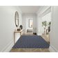 Nourison Twist Reversible 8" x 10" Navy Indoor/Outdoor Area Rug, , large