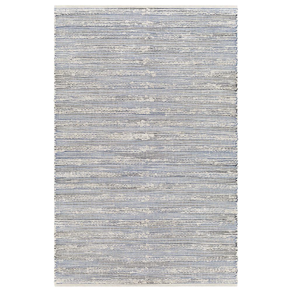 Surya Bali 8" x 10" Demi, Black and Beige Area Rug, , large
