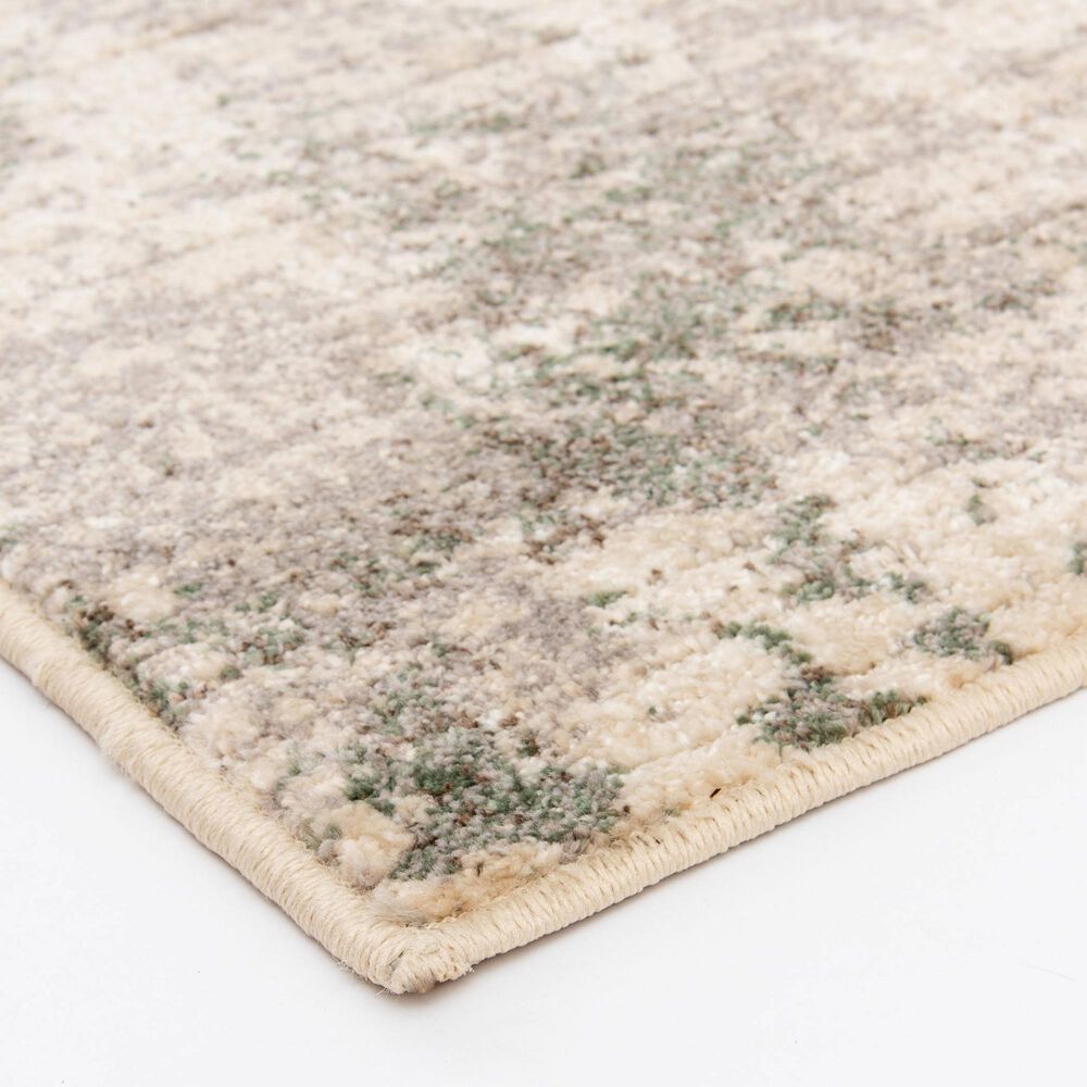 Central Oriental Minerva Fitz 5&#39; x 7&#39;3&quot; Sand and Spring Area Rug, , large