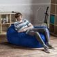 Jaxx 4" Lounger Bean Bag in Blueberry, , large