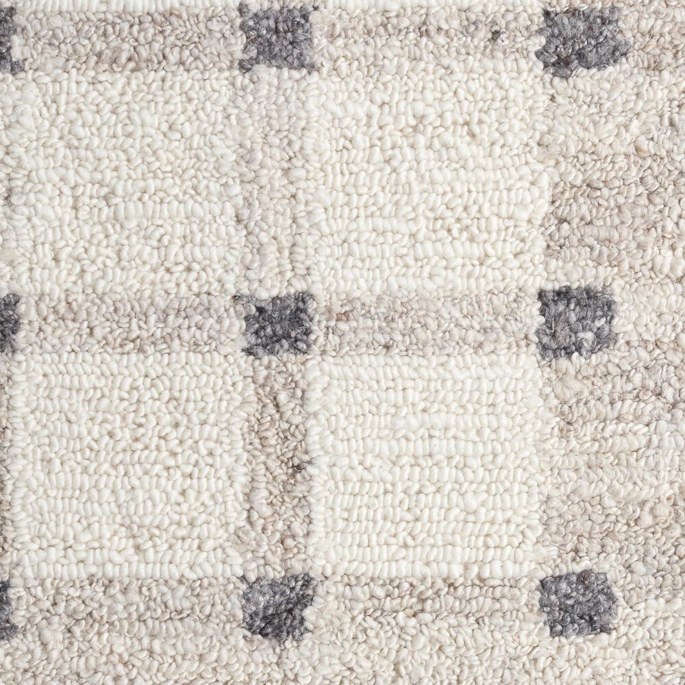 Jaipur Form and Weave Hildie Ivory 3' x 9' Runner, , large