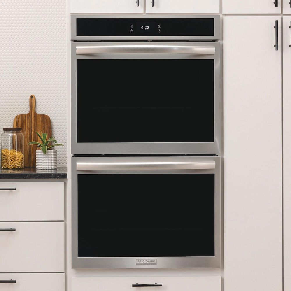 Frigidaire Gallery 2-Piece Kitchen Package with 30" Double Electric Wall Oven and 36" Electric Cooktop in Stainless Steel, , large