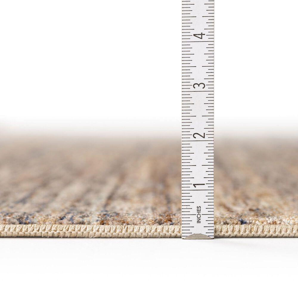 Dalyn Rug Company Neola Solid 1&#39;8&quot; x 2&#39;6&quot; Khaki Area Rug, , large