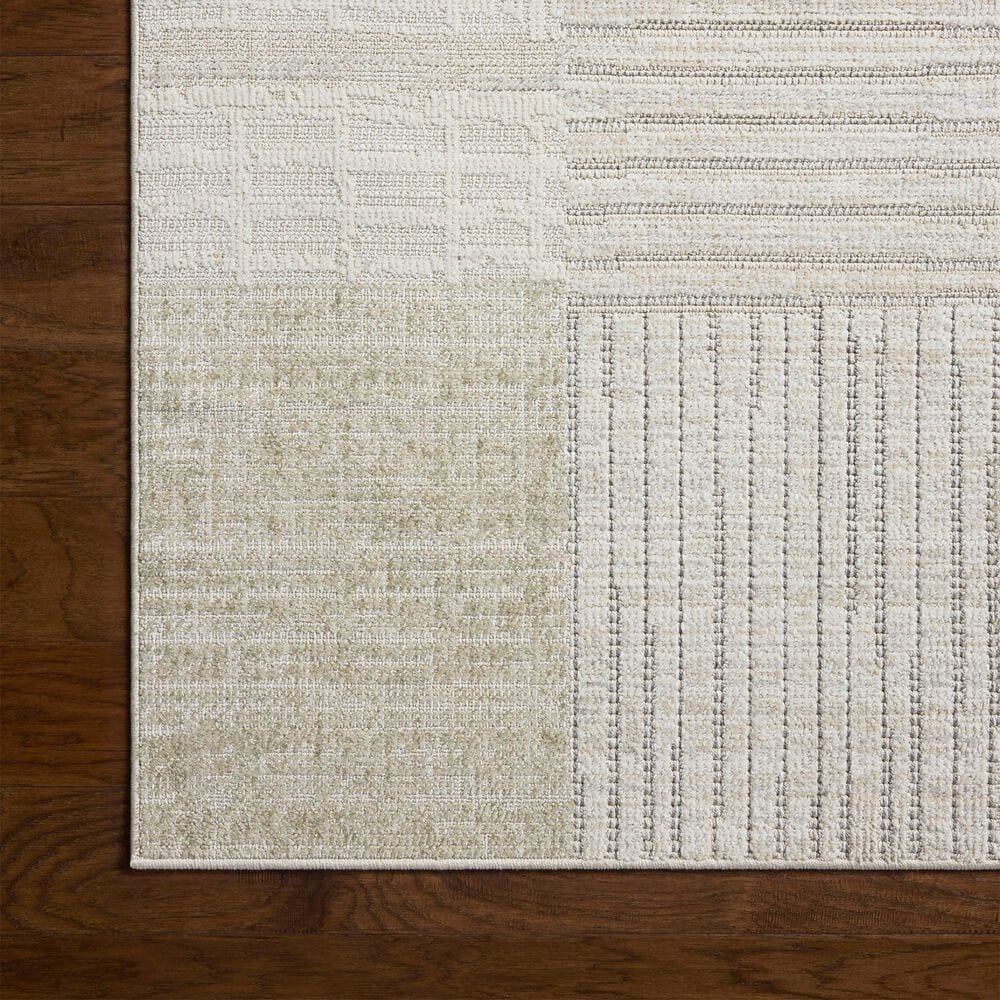 Loloi Roxie Linen and Sage 11'6" x 15' Area Rug, , large