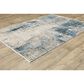 Oriental Weavers Bauer Abstract 9"10" x 12"10" Blue Area Rug, , large