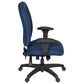 Regency Global Sourcing Comfort Series Multifunctional Swivel Computer Task Chair in Navy Blue, , large