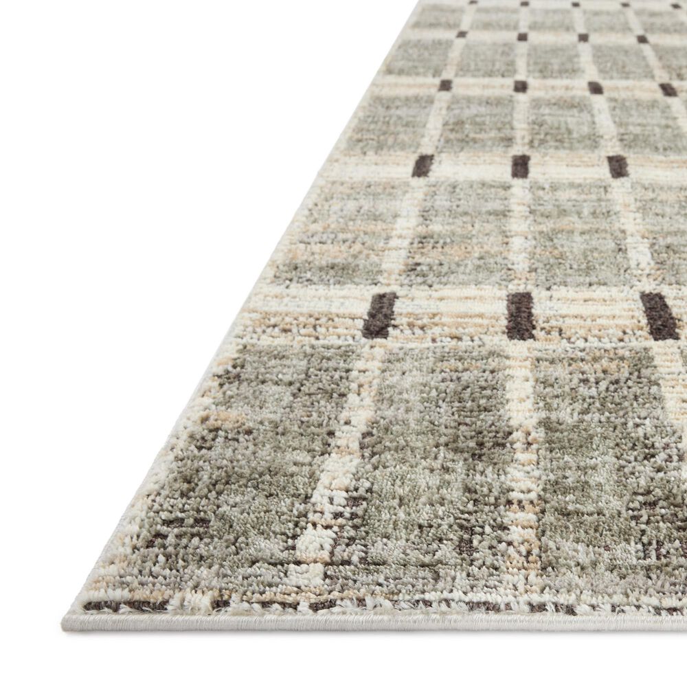 Jeremiah Brent x Loloi Bleecker Sage and Granite 2&#39;7&quot; x 8&#39; Runner, , large