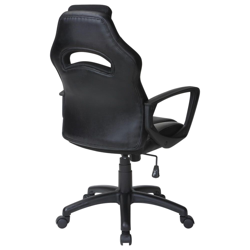 Valor Living Influx Gaming Chair in Black and Grey, , large