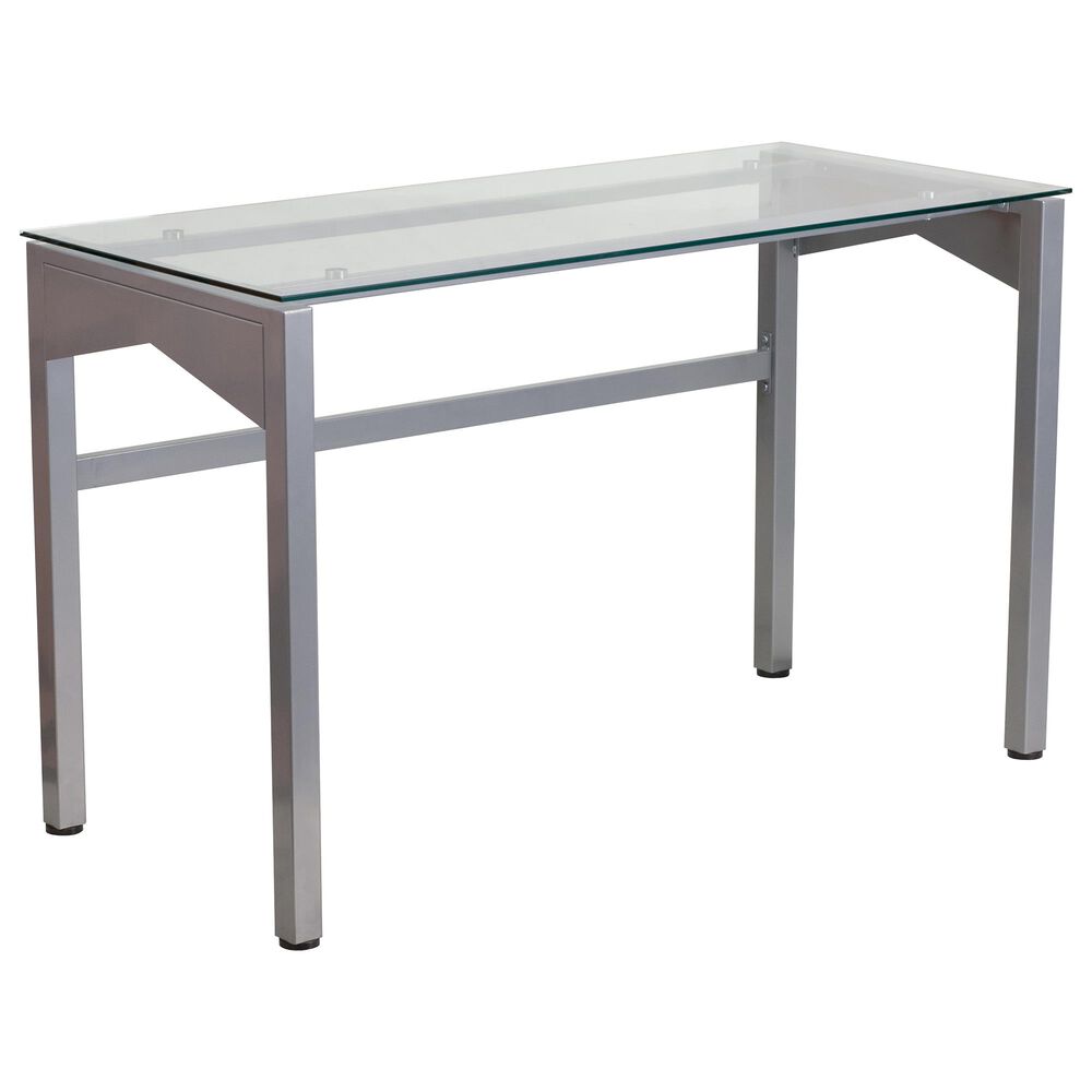 Flash Furniture Desk in Gray, , large