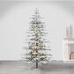 The Gerson Company 9" Pre-Lit Mountain Pine Christmas Tree in Green, , large