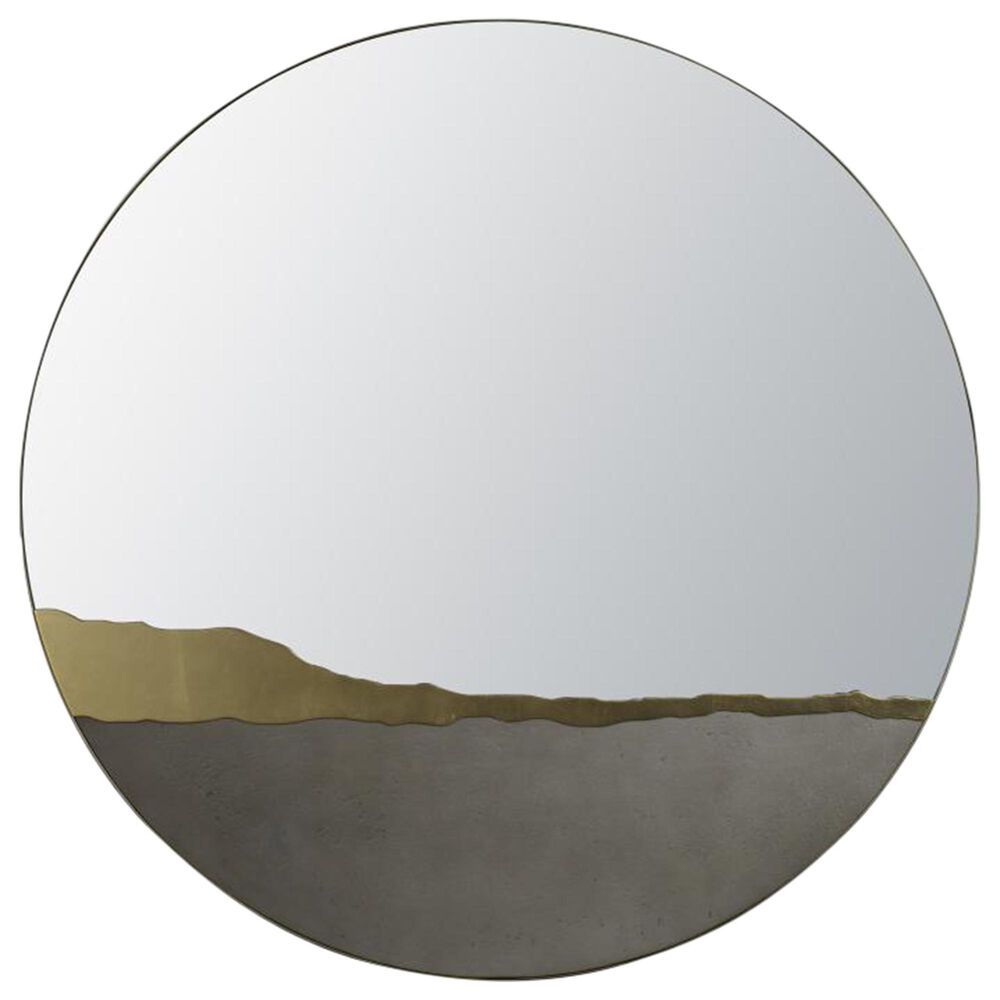 Century Grand Tour Kintsugi Mirror in Gold, , large