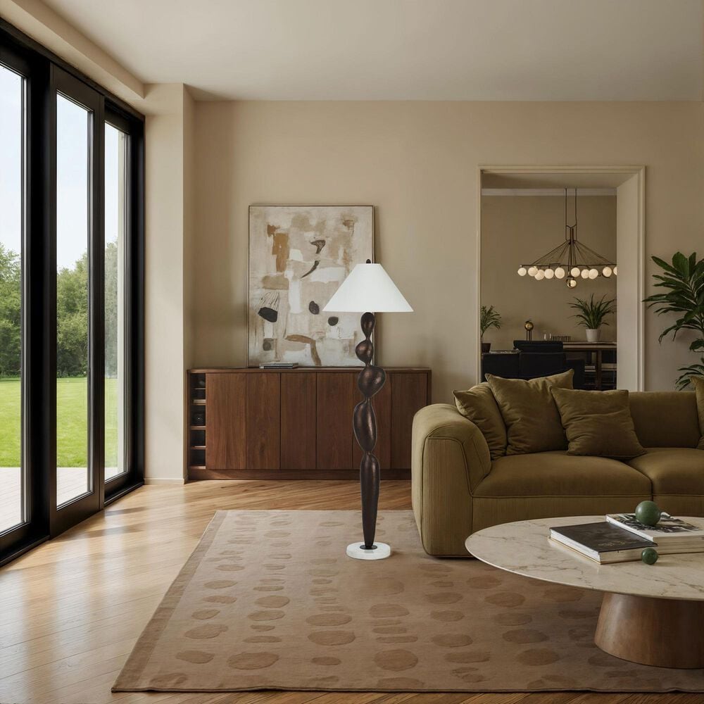 Renwil Elle Floor Lamp in Matte Dark Bronze, , large