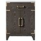 Lexora Home Laurel 24" Single Bathroom Vanity in Brown Oak with White Acrylic Top and Rectangular Sink, , large