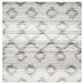 Safavieh Adirondack ADR106P-6SQ 6" x 6"  Silver/Charcoal Square Rug, , large