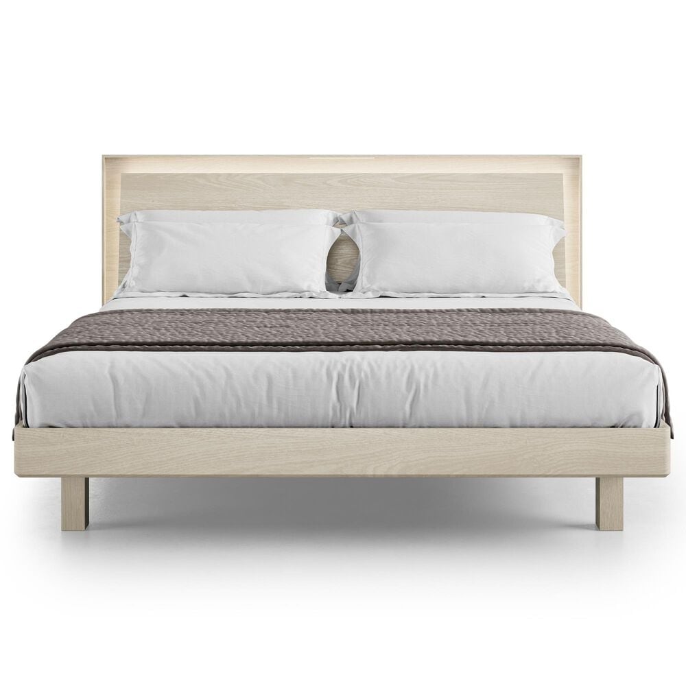 BDI Kava 3-Piece King Bedroom Set in Washed Oak, , large