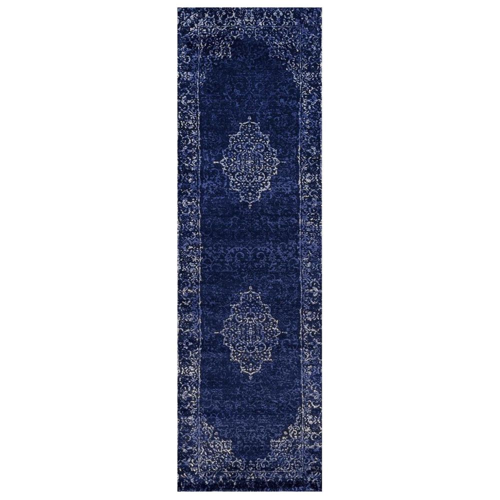 Momeni Monterey MO-03 2"3" x 7"6" Blue Runner, , large