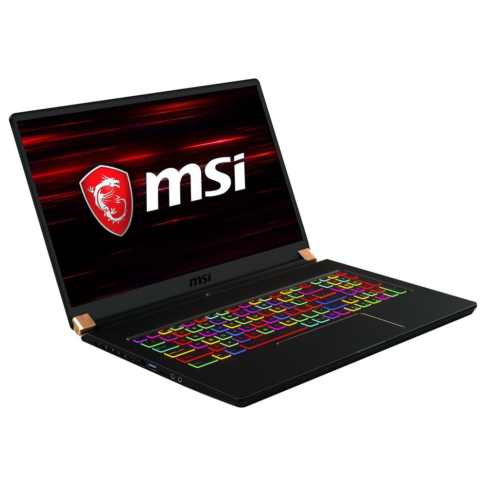 MSI Stealth 17.3" Gaming Laptop | Intel Core i7-10750H - 32GB RAM - NVIDIA GeForce RTX 2080 SUPER - 512GB SSD in Matte Black and Gold Diamond, , large
