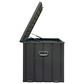 Hearth and Haven 100-Gallon Outdoor Storage Deck Box with Double-Layer Structure Lid in Dark Gray, , large