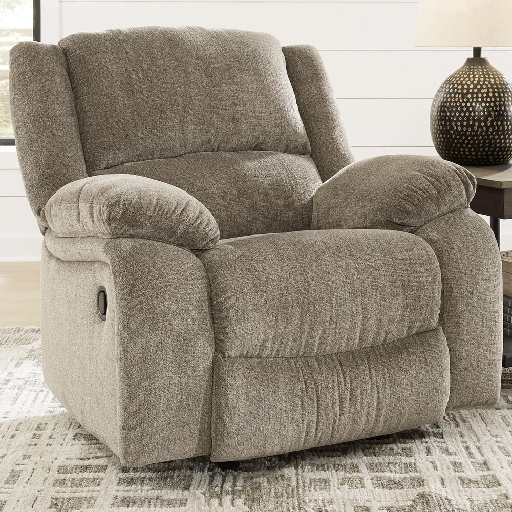 Signature Design by Ashley Draycoll Rocker Recliner in Pewter, , large