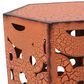 Hearth and Haven Selva Patio Accent Table in Orange (Set of 2), , large