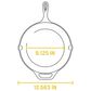 Lodge Cast Iron 12" Cast Iron Skillet in Black, , large