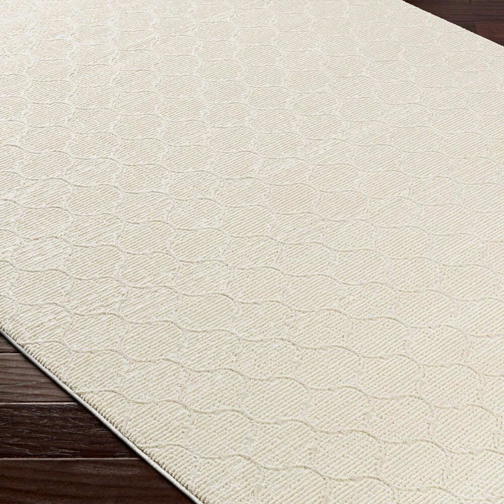 Surya Alder ALD-2307 6&#39;4&quot; x 9&#39; Cream and Ivory Area Rug, , large