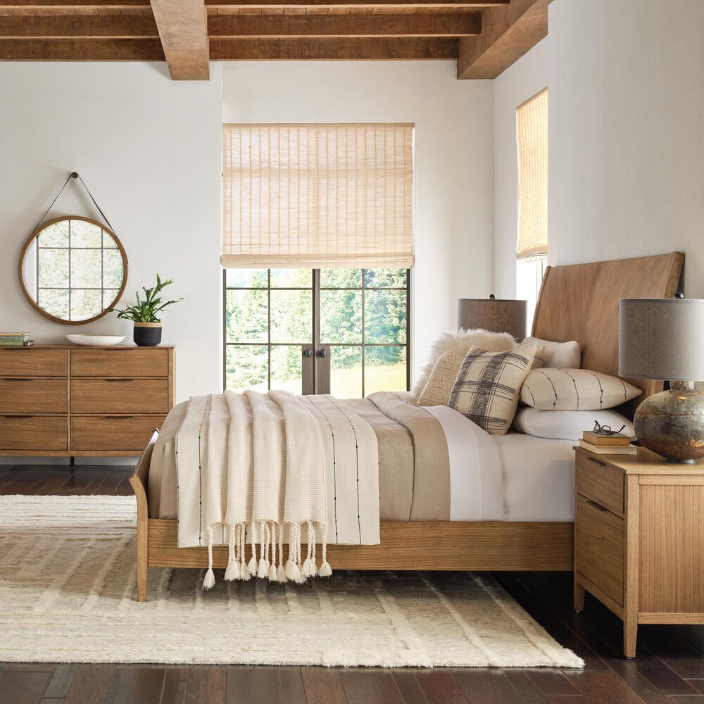 Riva Ridge Cyrus Queen Sleigh Bed in Almond Bisque, , large
