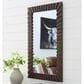 Ashley Advin Accent Mirror in Dark Brown, , large
