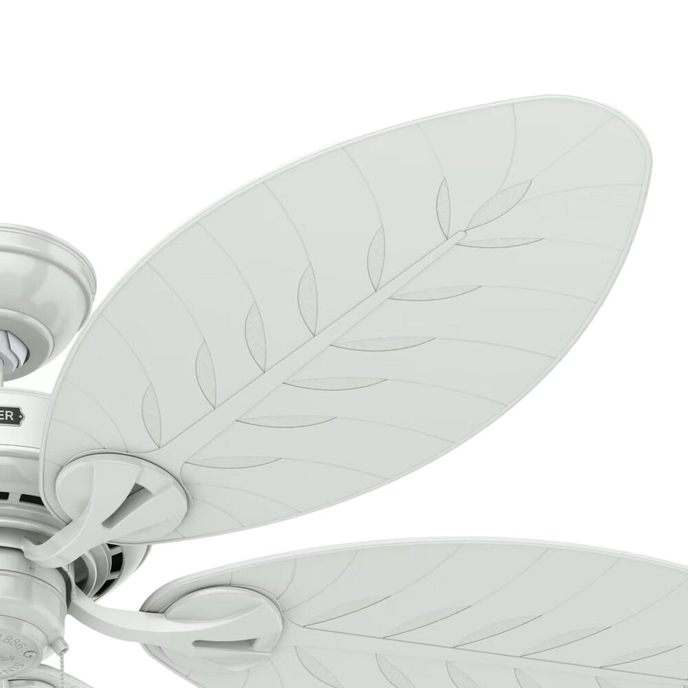 Hunter Bayview 54&quot; Outdoor Ceiling Fan in White, , large