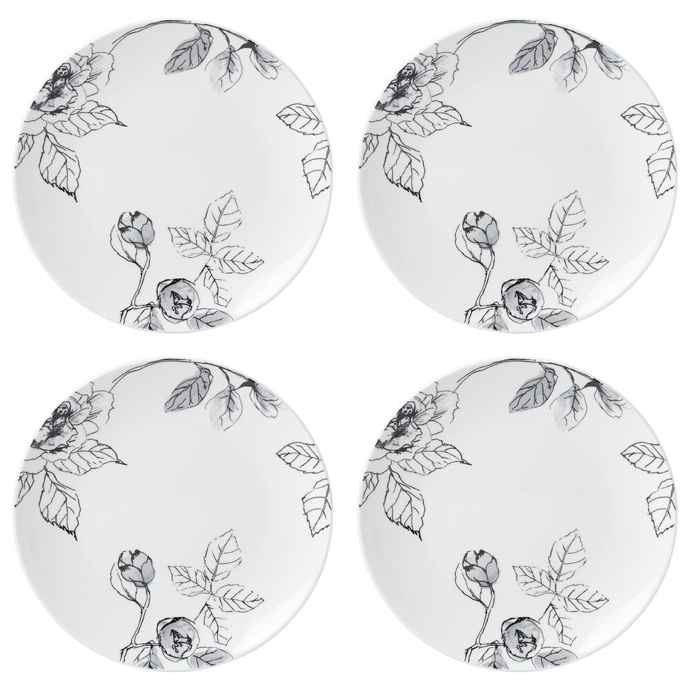Lenox Entertain 365 12-Piece Sketchbook Dinnerware Set in Black and White, , large